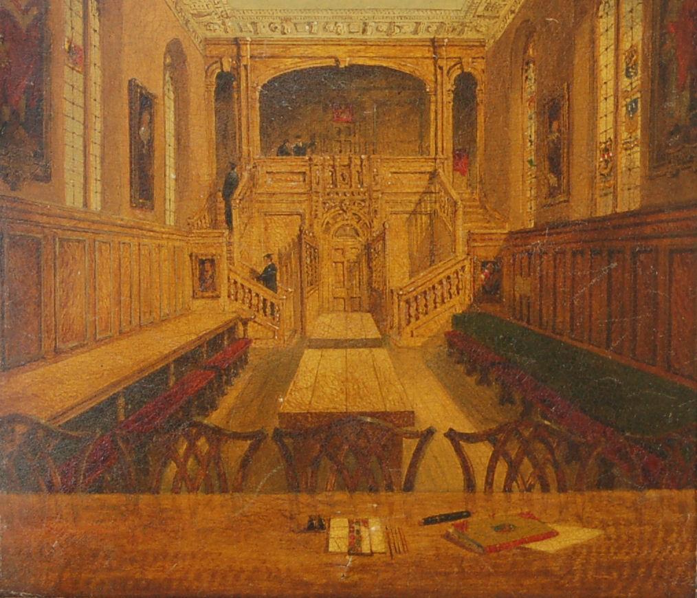 Interior Of The Formal Hall Of Magdalene College Cambridge Artware interior-of-the-formal-hall-of-magdalene-college-cambridge-artware